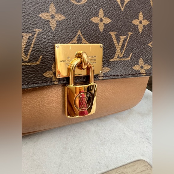 Louis Vuitton Marignan Handbag Monogram Canvas in Sesame - Picture 10 of 17